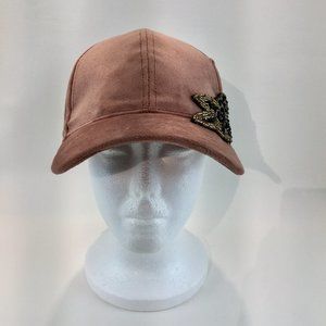 Designer Cap velvet beading designer hat NWOT